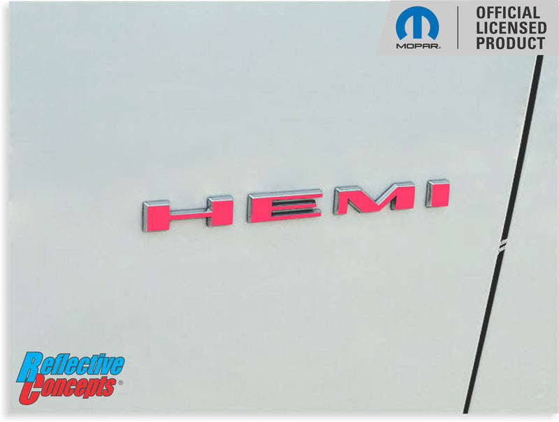 HEMI Fender Emblem Overlay Decal Stickers - 2020-2023 Durango R/T