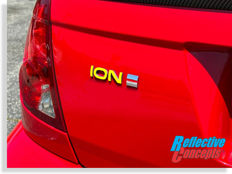 Saturn ION Badge Overlay Decal