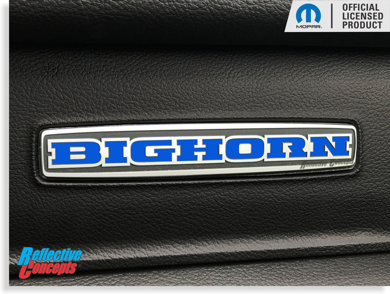 BIGHORN Glove Box Inlay Decal  - 2019 2020 2021 2022 2023 2024 Ram Bighorn