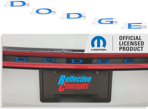 DODGE Liftgate Lettering Emblem Overlay Decal - 2014-2024 Durango