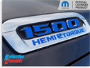 1500 HEMI eTORQUE Hood Emblem Decals