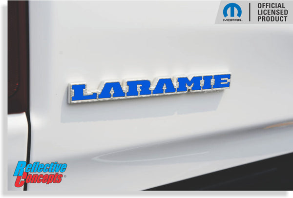 LARAMIE Tailgate Emblem Inlay Decal - 2019-2025 Ram Laramie 1500