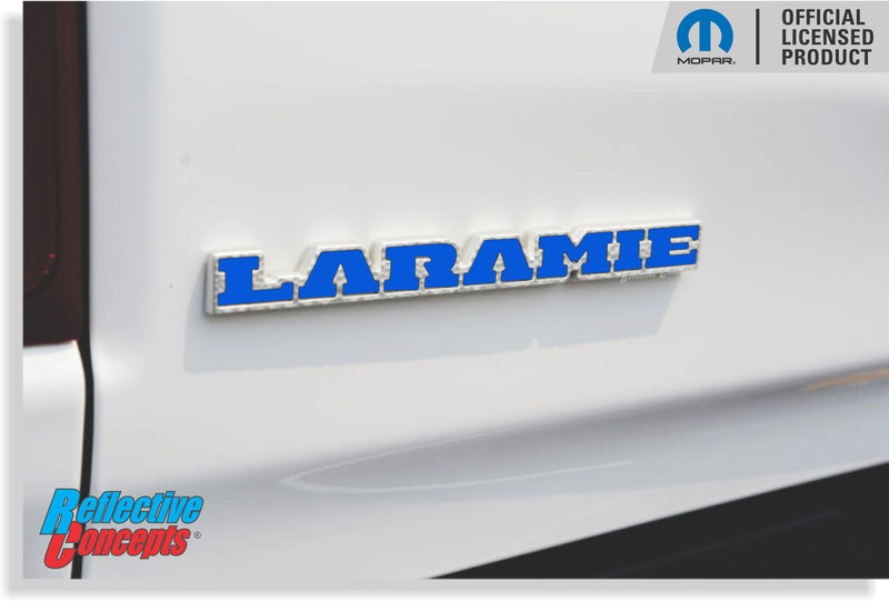 LARAMIE Tailgate Emblem Inlay Decal - 2019-2024 Ram Laramie 1500