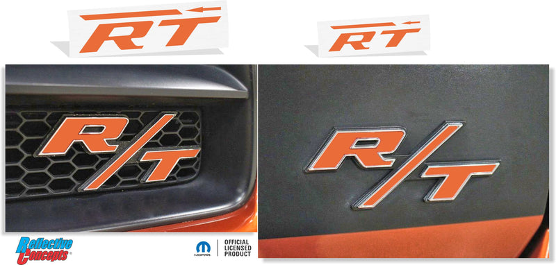 R/T Emblem Inlay Decals - 2006-2010 Charger Daytona R/T