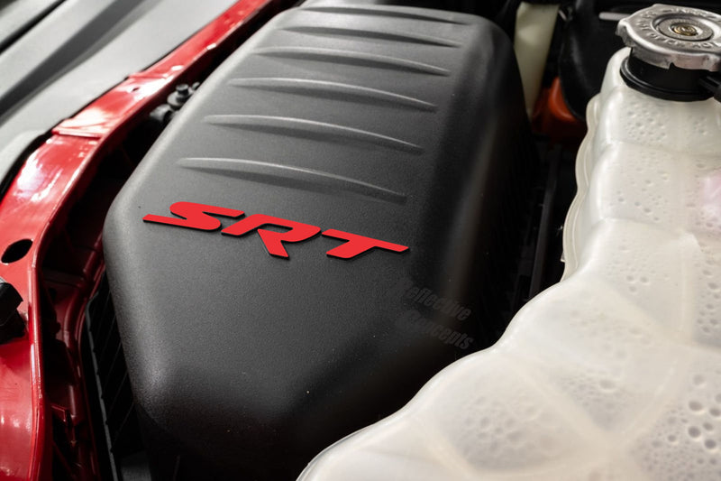 SRT Airbox Lettering and Stripe Decals  - Charger SRT Hellcat
