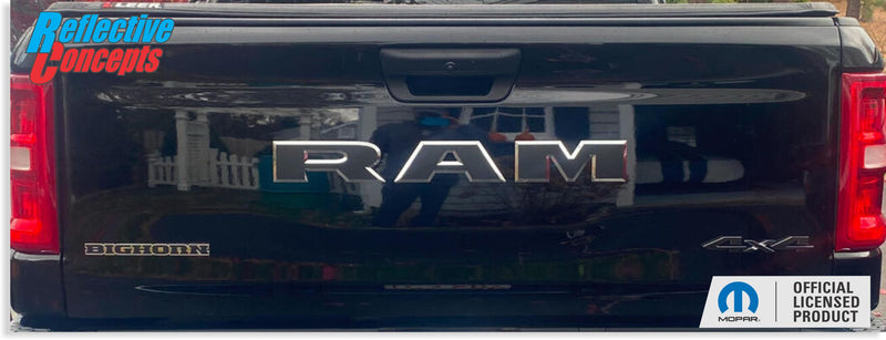 KIT:  BIGHORN Emblem Overlay Decal Set - 2025 Ram 1500 Bighorn