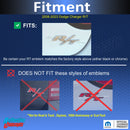 R/T Trunk Emblem Overlay Decal Sticker - Dodge Charger R/T