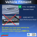 1500 HEMI 5.7L Hood Emblem Overlay Decals