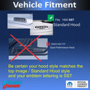 1500 SST Hood Emblem Overlay Decals - 2025 Ram 1500 Standard Output Hurricane