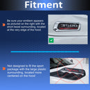 3500 Hood Emblem Number Overlay Decals - 2019-2024 Ram 3500