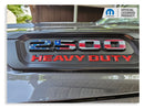 2500 Hood Emblem Number Overlay Decals - 2019 -2026 Ram 2500