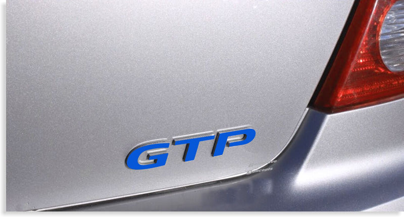 GTP Emblem Overlay Decal - Pontiac G6