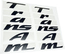 TRANS AM Badge Overlay Decals - 93-02 Trans Am