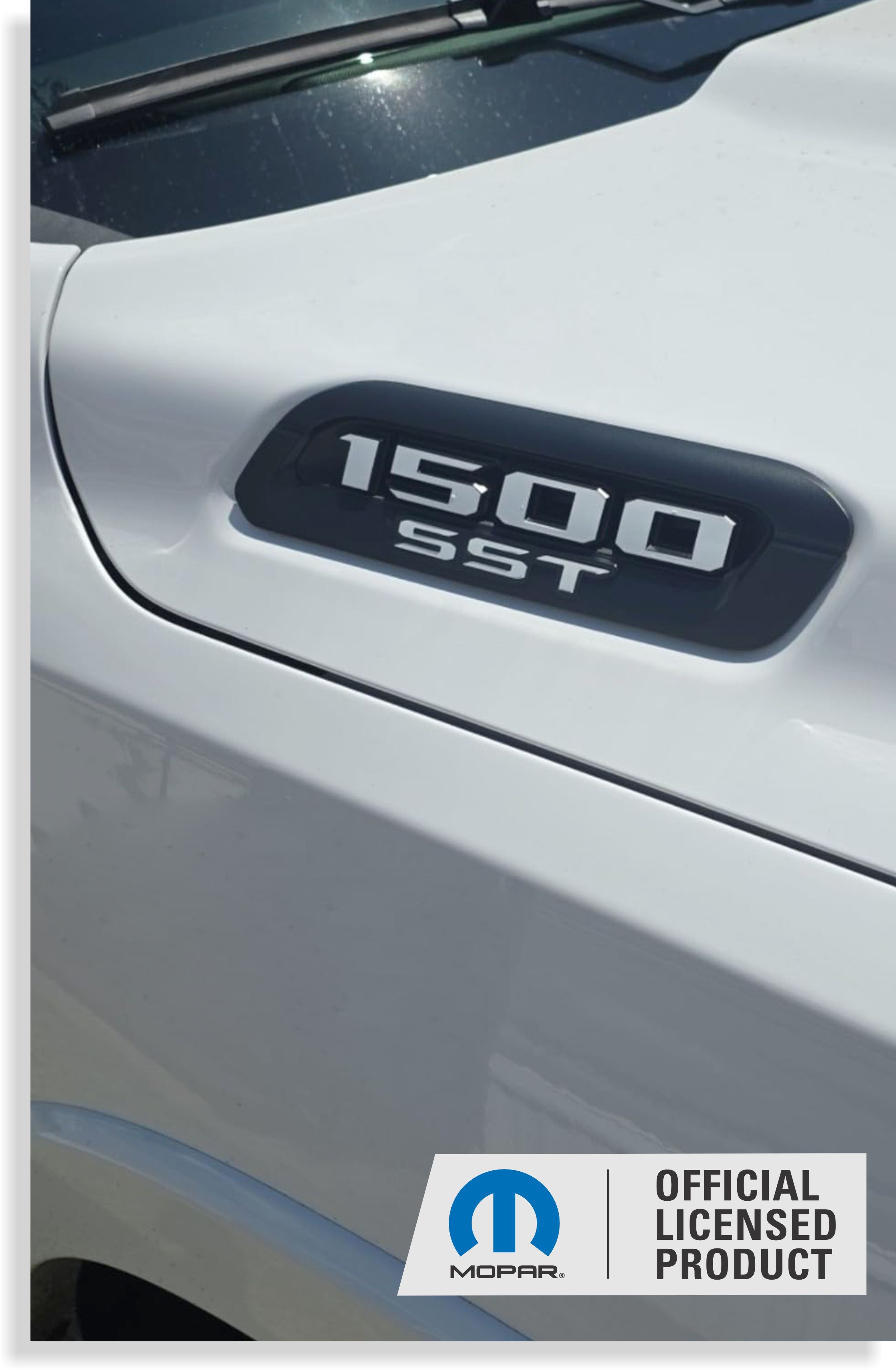 1500 SST Hood Emblem Overlay Decals