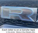 RAM Grille Emblem Overlay Decal   - 2021-2024 Ram TRX