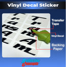 TRANS AM Badge Overlay Decals - 93-02 Trans Am