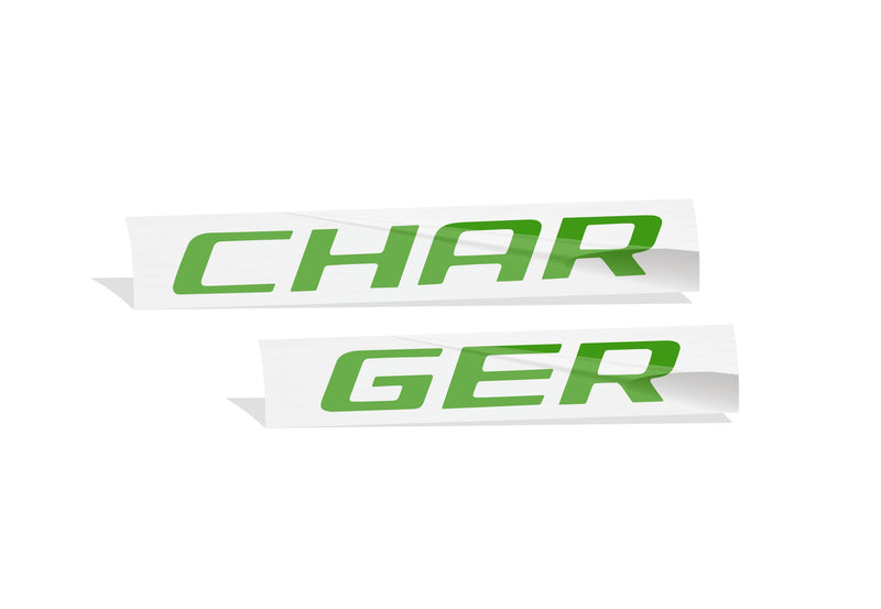 CHARGER Trunk Emblem Overlay Decal - 2006-2014 Charger