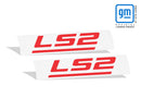 LS2 Decals (pair) Corvette