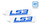 LS3 Decals (pair) - 2010-2015 Camaro SS