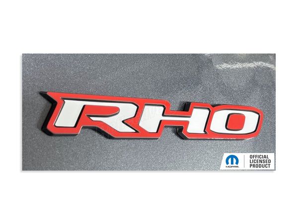 RHO Tailgate Emblem Overlay Decal - 2025-20206 Ram 1500 RHO