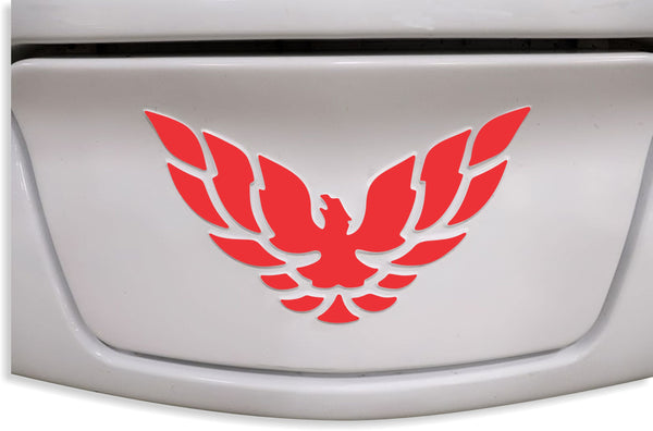 Front License Plate Cover Overlay Decal - 98-02 Firebird