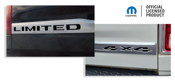 LIMITED 4x4 Tailgate Emblem Inlay Decal   - 2015-2018 Ram Limited