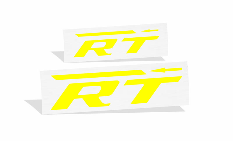 R/T Emblem Inlay Decals - 2011-2014 Charger Daytona R/T