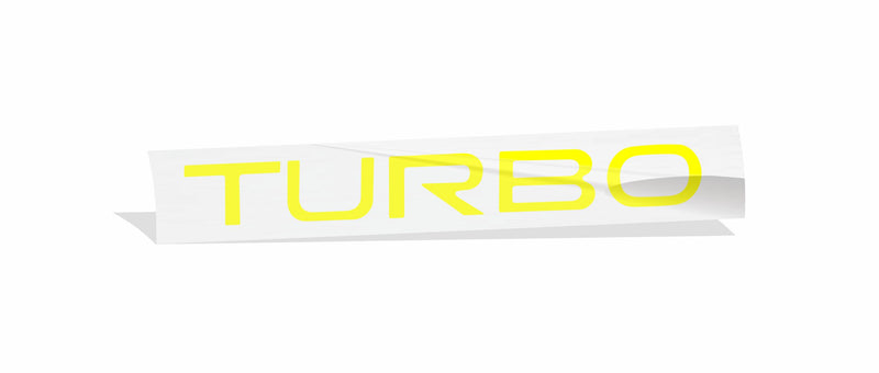 TURBO Emblem Overlay - 07-09 Saturn Sky