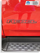 REBEL Emblem Inlay Decal - 2023-2026 Ram 2500 Rebel