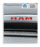 Radio Bezel RAM Overlay Decal  Sticker - 19-26 Ram 1500