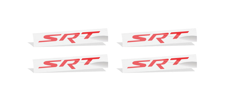 SRT Center Cap Overlay Decals for Challenger SRT
