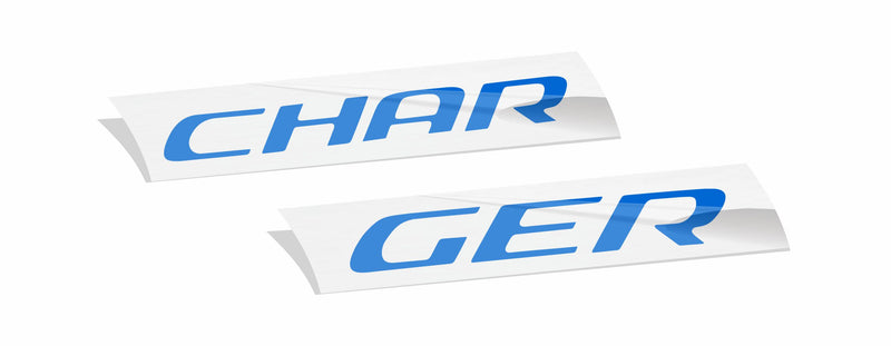 CHARGER Trunk Emblem Overlay Decal - 2015-2023 Charger