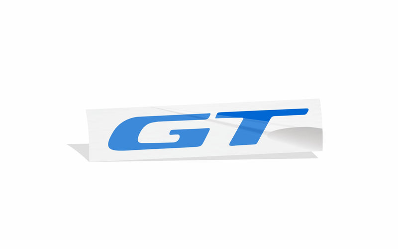 GT Grille Emblem Overlay Decal - 2019-2023 Dodge Challenger GT