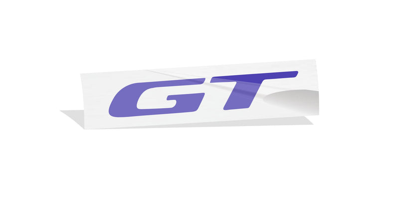 GT Emblem Overlay Decal - 2017-2024 Durango GT