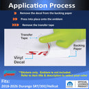 SRT Center Cap Overlay Decals for Durango SRT