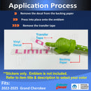 LIMITED Emblem Overlay Decal - 2022-2025 Grand Cherokee Limited