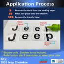 Jeep Emblem Overlay Decals   - 2026 Cherokee