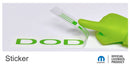 DODGE Grille Emblem Overlay Decal -  Journey