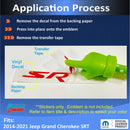 SRT Emblem Overlay Decal - 2014-2021 Grand Cherokee SRT