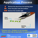 Radio Bezel RAM Overlay Decal  Sticker - 19-26 Ram 1500