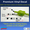 LIMITED Tailgate Emblem Overlay Decal - 2019-2023 Ram Limited 2500 3500