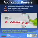 LIMITED Emblem Overlay Decal - 2014-2016 Durango