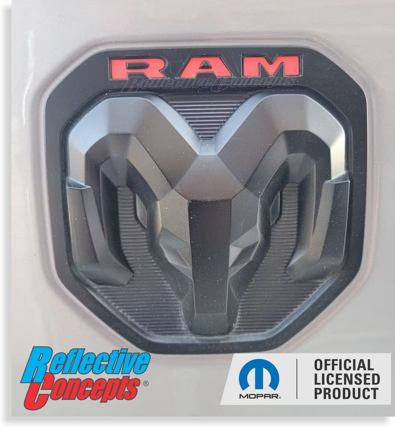 RAM Rear Nameplate Inlay Decal 2019-2023 Ram DT