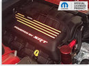 Powered by SRT Engine Cover Overlay Decals - 2015-2023 Charger Scat Pack