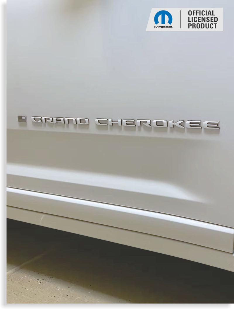 Door Emblem Overlay Decals  - 2022-2025 Grand Cherokee