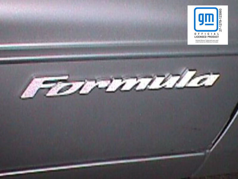 FORMULA Badge Overlay Decals - 98-02 Firebird Formula