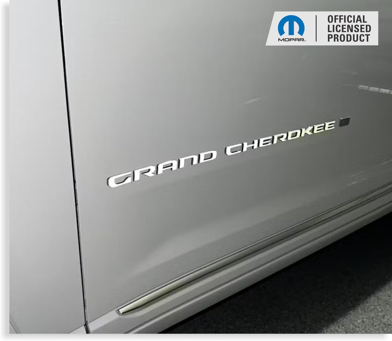Door Emblem Overlay Decals  - 2022-2025 Grand Cherokee