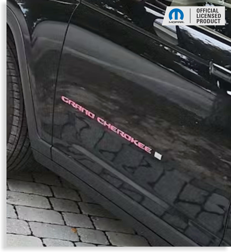 Door Emblem Overlay Decals  - 2022-2025 Grand Cherokee