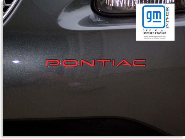 Front Inlay Lettering Decal - 04-08 Grand Prix