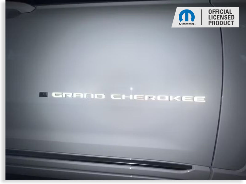 Door Emblem Overlay Decals  - 2022-2025 Grand Cherokee